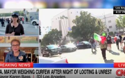 Democrat mayor finally slaps curfew on parts of LA after 5 days of riots