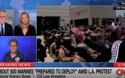 Dem mayor says everything is just fine in LA as footage rolls of rioters destroying her city