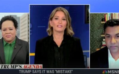MSNBC baselessly throws out theory that Trump will ditch G7 for alliance with Russia, China
