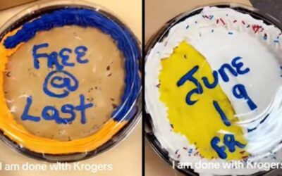 Kroger scrambles after TikTok user calls Juneteenth cakes a ‘mockery’ – pulls items citing ‘quality’