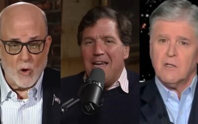 Tucker lights up ‘warmongers’ at Fox News – draws fiery comeback from Mark Levin