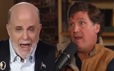 War of words between Tucker Carlson and Mark Levin goes nuclear
