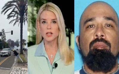 Bondi unmasks thug who threw rocks at federal officers identified: ‘You can run, you can’t hide’