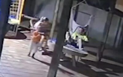 Video of toddler, 2, accidentally killing his mother while parents were chatting, unaware he had the gun