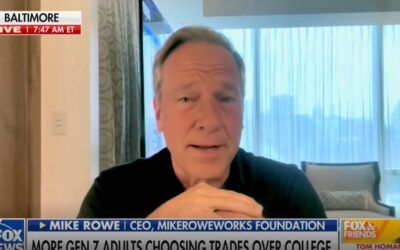Mike Rowe details why Gen Z is ditching college for big money blue-collar careers