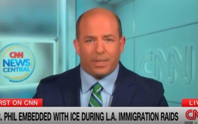 CNN’s Brian Stelter doesn’t think Americans can be trusted to view LA riot videos