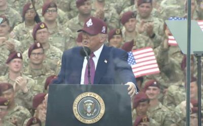 Trump wants flag burning left-wing miscreants locked up, as spox fights fake story about GITMO