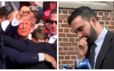 Men weeping over being ‘manhandled’ video showcases difference in Democrat and Conservative men