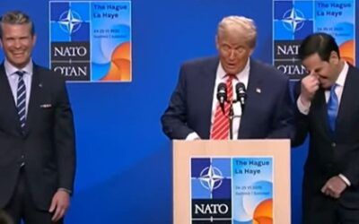 Rubio loses it on stage when Trump makes NATO call him ‘daddy’ — LITERALLY!