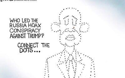 BS daily political cartoons: Connect the dots …
