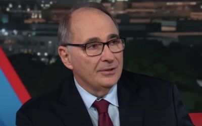 Ghoulish Axelrod dances on the bodies of dead children to own Trump
