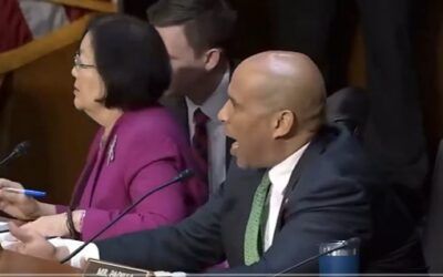‘Dear God … Why are you doing this?’ Dems storm out of vote on controversial Trump nominee led by shrill Cory Booker