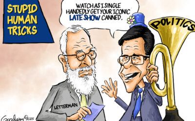 BS daily political cartoons: Stupid Human Tricks