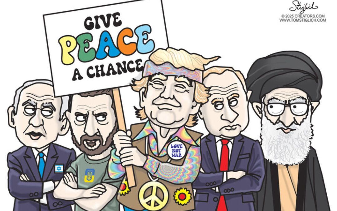 BS daily political cartoons: Give PEACE a chance
