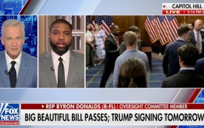 Byron Donalds breaks down how Trump ‘closed this deal’ on his ‘big, beautiful bill’