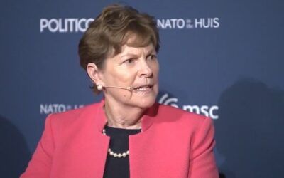Dem Sen. Jeanne Shaheen doesn’t budge when asked if party should become ‘anti-war’
