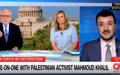 Wolf Blitzer bails out Mahmoud Khalil as he refuses to condemn Hamas
