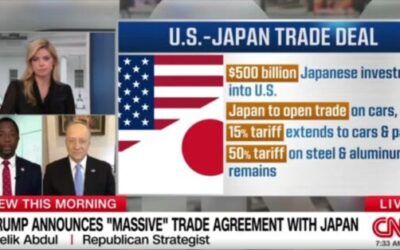 CNN guest says Trump’s tariffs working, but Dems won’t ‘give him credit’
