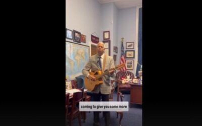 ‘An earache’: Democrat rep sings bizarre tune about Epstein files