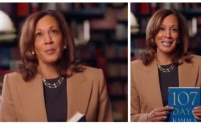 Harris releasing book called ‘107 Days’ … of word salad?