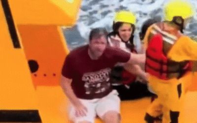 Police quell ugly rumor about hero dad who jumped off Disney ship to save his daughter