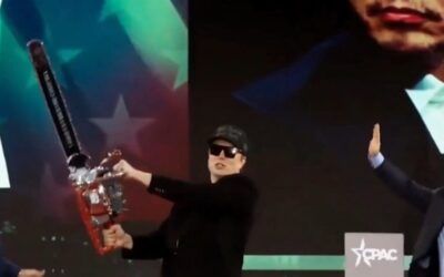 Musk says, in retrospect, infamous chainsaw stunt was a mistake