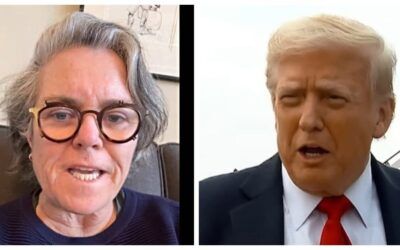 Rosie O’Donnell fires back after Trump trolls the pants off her