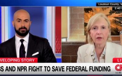 PBS president hides behind cartoon tiger when asked about liberal bias