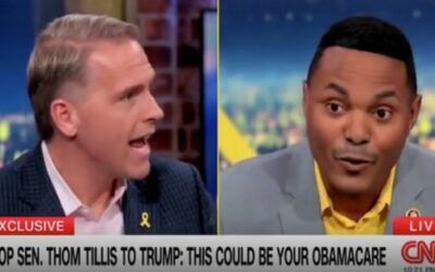 Scott Jennings drops a four-letter word when Dem rep denies illegals use Medicaid