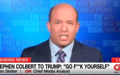 Brian Stelter really wants you to believe Stephen Colbert was fired because of Trump