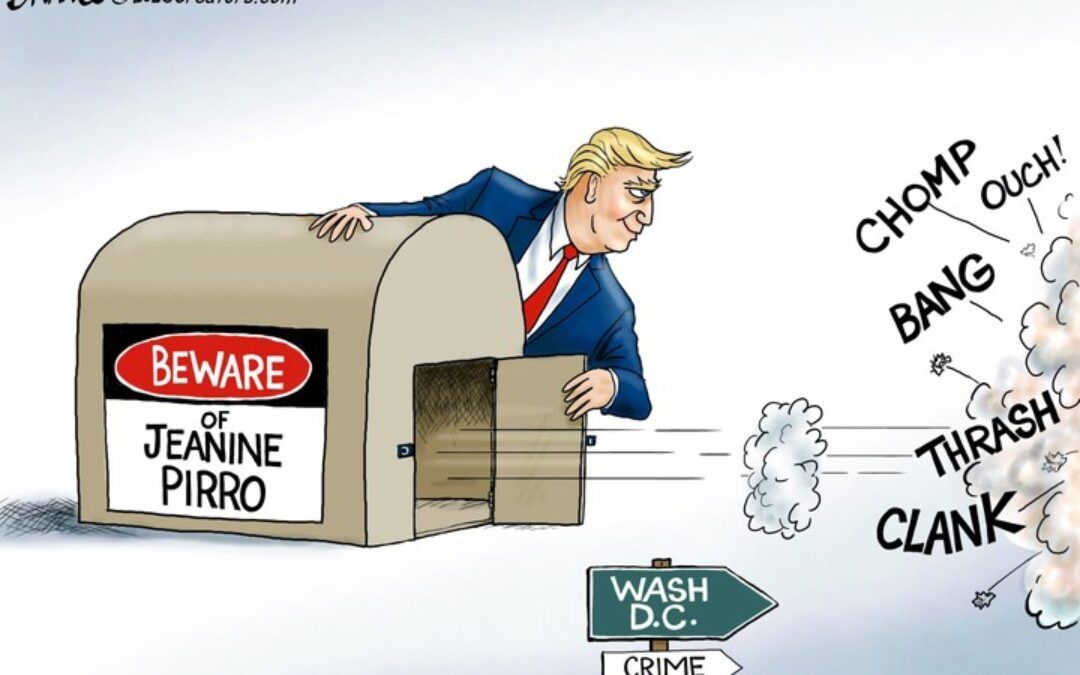BS daily political cartoons: Who let the dog out?