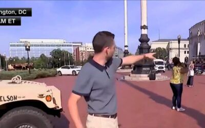 CNN reporter admits trump’s DC crime crackdown is cleaning up loitering at famous landmark