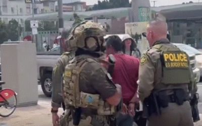 Border patrol rounds up illegal immigrant outside venue hosting Gavin Newsom’s redistricting rally