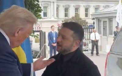 ‘I cannot believe it’: Zelenskyy pleasantly surprises Trump by wearing suit to White House
