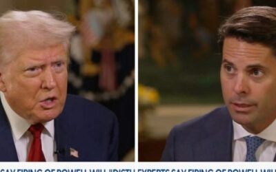Trump says there’s a reason he’s keeping Jerome Powell ‘for now’