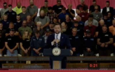 JD Vance takes time out of speech to pray for children killed in shooting as left snipes at Christians