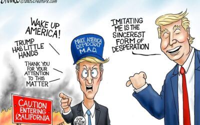 BS daily political cartoons: Thank you for your attention to this matter