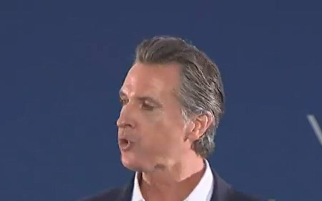Gavin Newsom calls GOP senator ‘racist piece of sh*t’