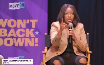 Class-act! Jasmine Crockett calls our president ‘a piece of sh*t’ to a rabid TDS infested mob