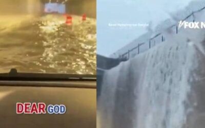 ‘Dear God!’ Detroit woman prays to make it through flooded tunnel; NYC train passengers stranded in deluge