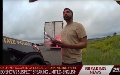 New bodycam footage of cops and illegal trucker who killed 3 spurs new outrage