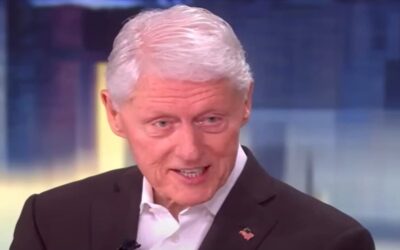 Bill Clinton sparks health speculation after he’s spotted toting portable defibrillator