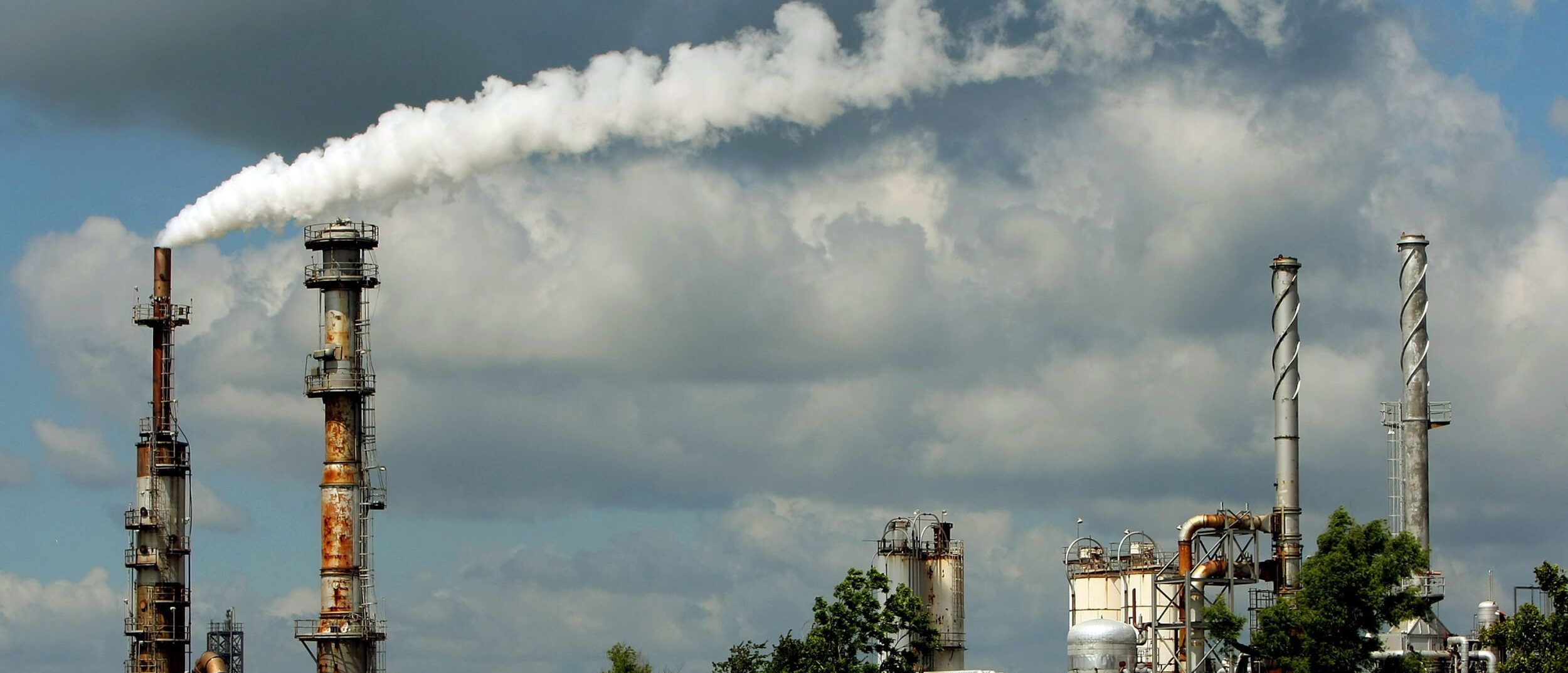 The Chevron Oronite oil additives manufacturing facility is seen in Plaquemines Parish June 4, 2008 in Belle Chasse, Louisiana. (Photo by Mario Tama via Getty Images)