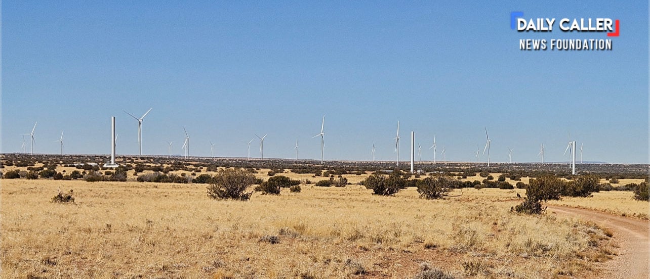 Wind farm via Arizona Rancher Kiley Reidhead