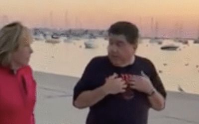 ’54 shot, 7 dead’: sweatpants-clad JB Pritzker confronted by reporter about deadly Labor Day weekend in Chicago