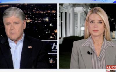 Pam Bondi says DOJ has eyes on company that turned away customers over Kirk poster
