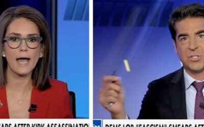 ‘It reminds me of little kids’: Jesse Watters tells Tarlov why he no longer cares when liberals scream ‘fascist’
