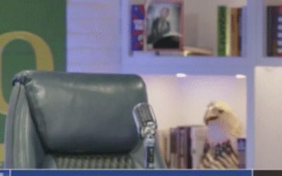 ‘We want to honor him’: Charlie Kirk Show goes live with his seat left empty