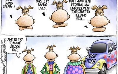 BS daily political cartoons: He’s being selfish!