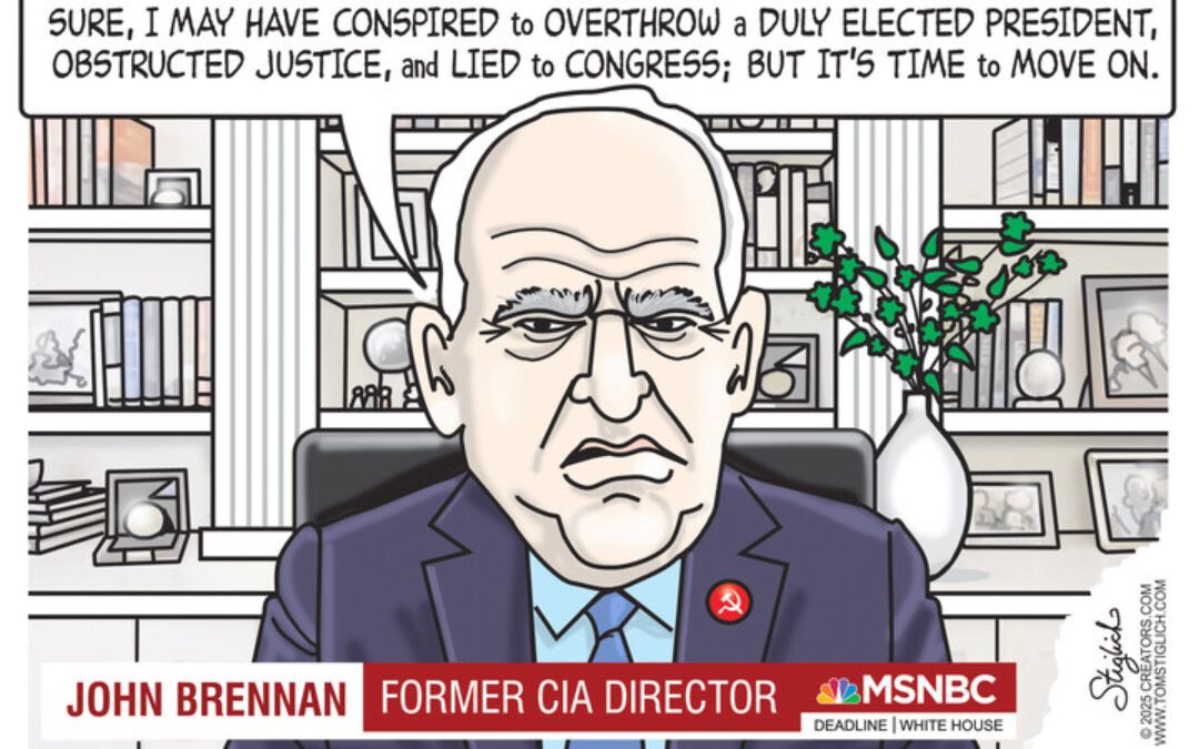 BS daily political cartoons: Brennan’s moving on